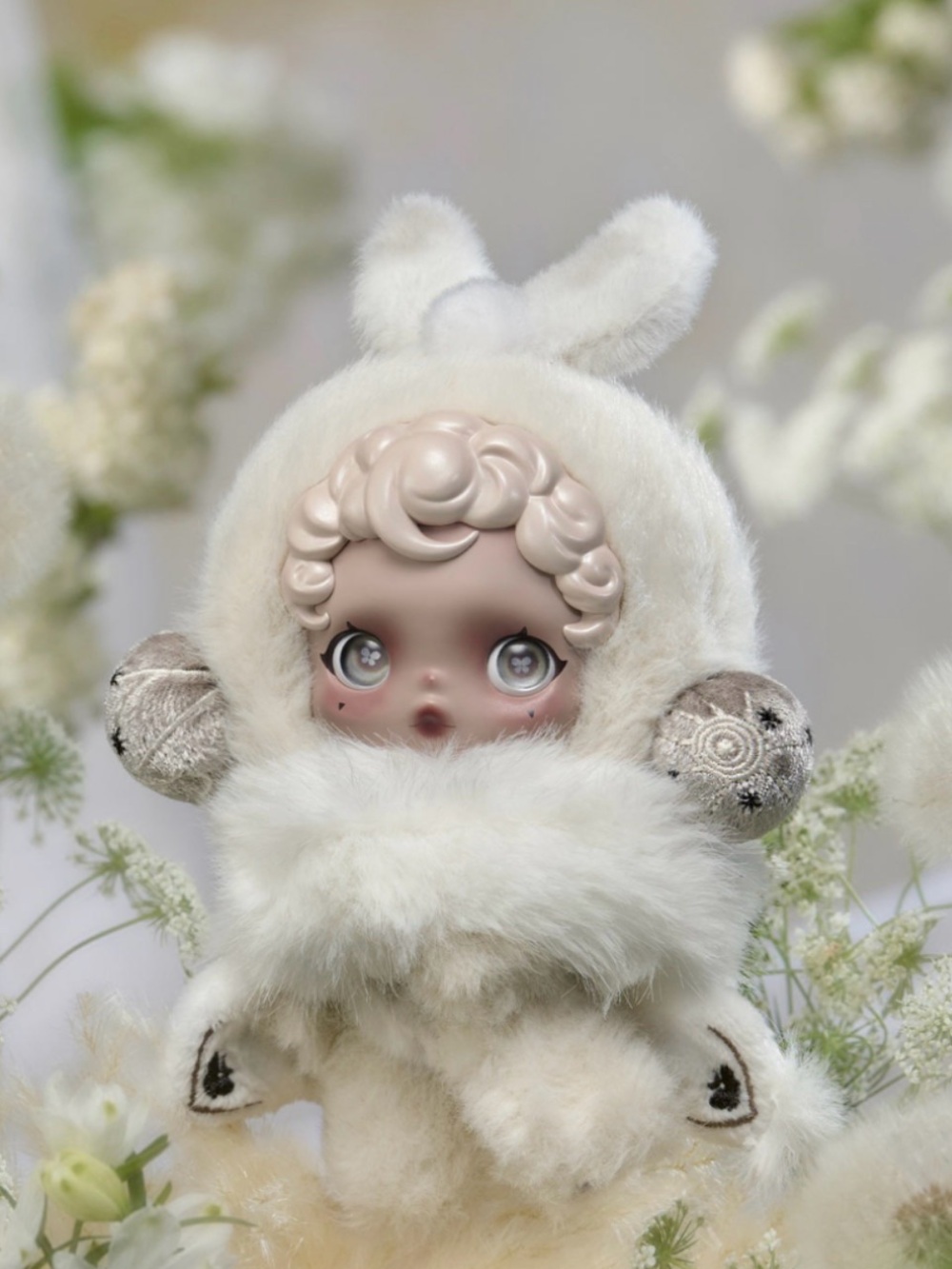 Pop Mart Skullpanda L’impressionnisme Plush Doll Mist